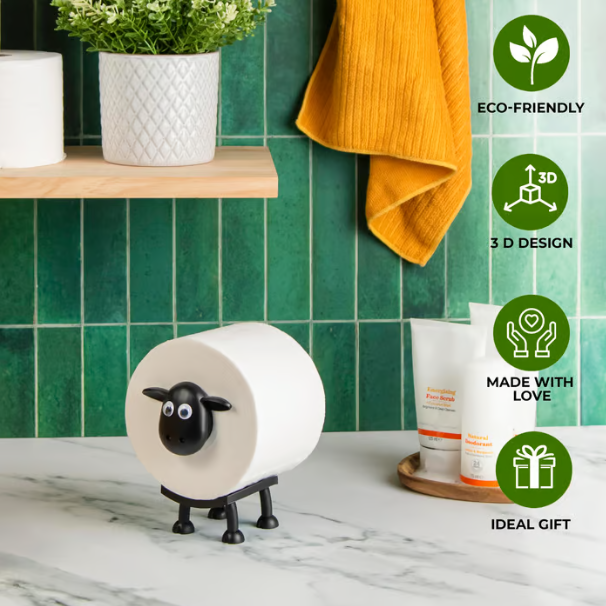 Last Day Sale 🔥85% OFF🎁 Sheep Toilet Roll Holder