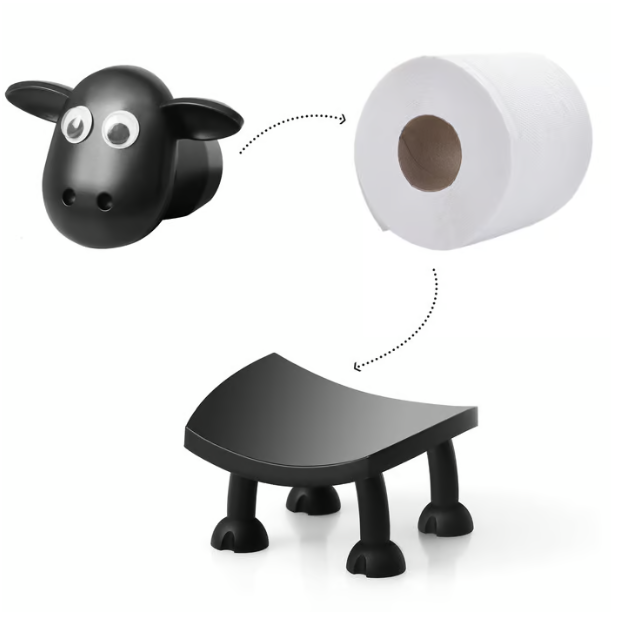 Last Day Sale 🔥85% OFF🎁 Sheep Toilet Roll Holder