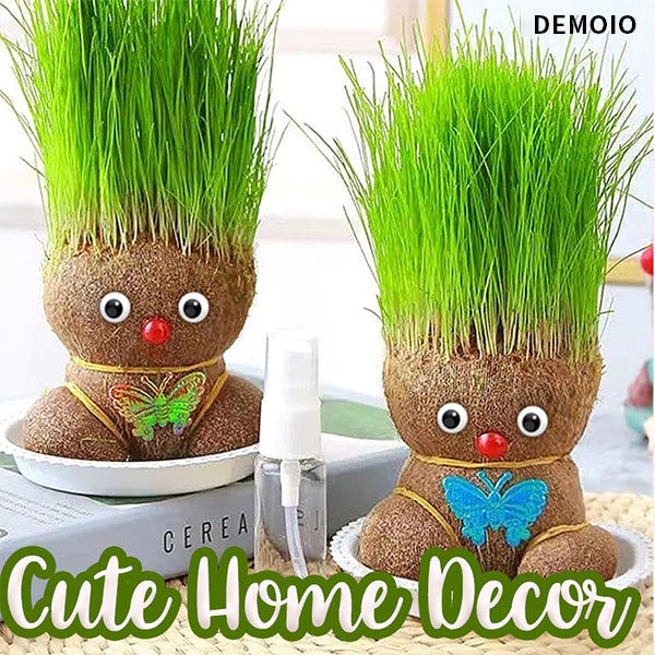 Demoio™ Grass Head Doll
