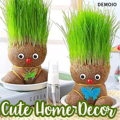 Demoio™ Grass Head Doll