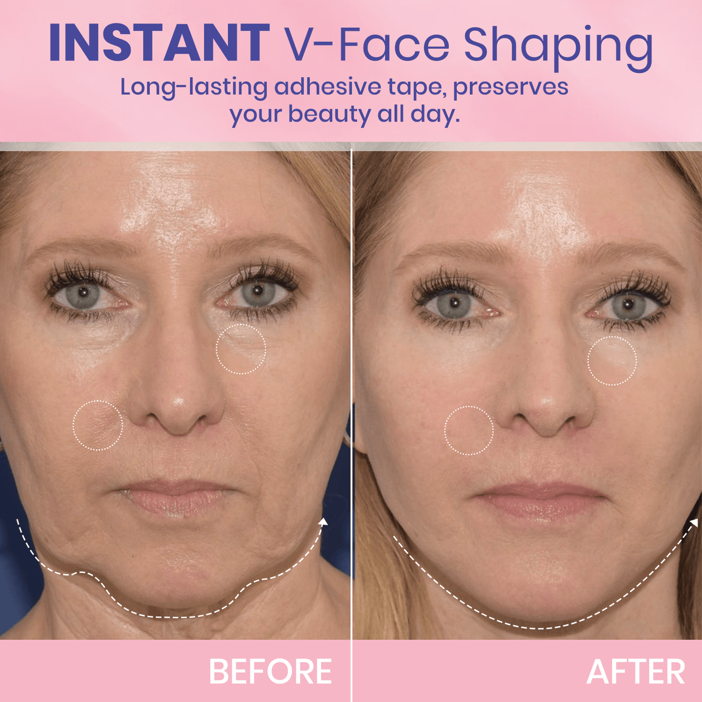 V-Face Lifting Invisible Adhesive Tape 10