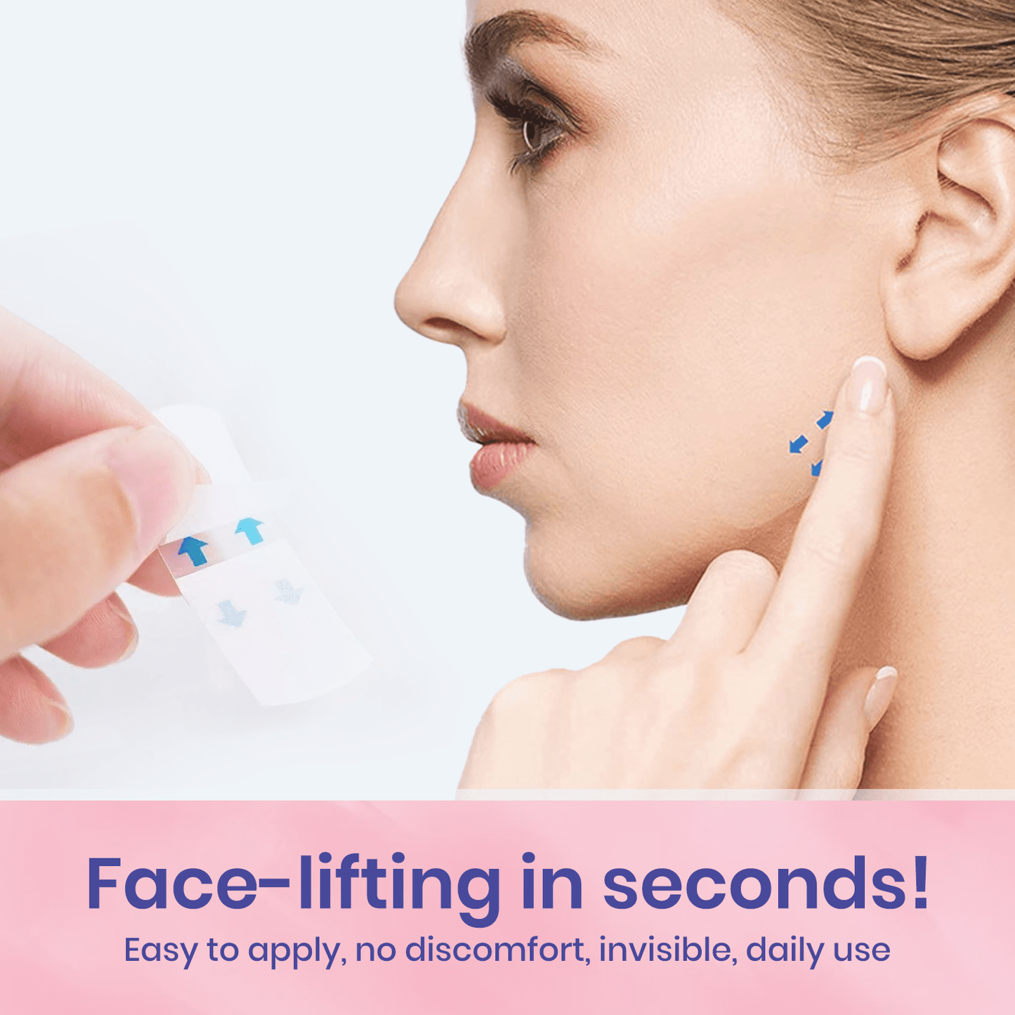 V-Face Lifting Invisible Adhesive Tape 10