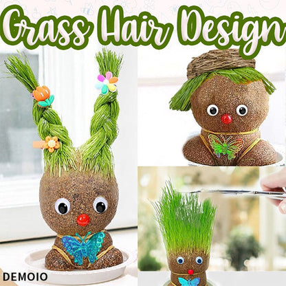 Demoio™ Grass Head Doll